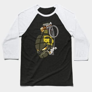 Vietnam Grenade Baseball T-Shirt